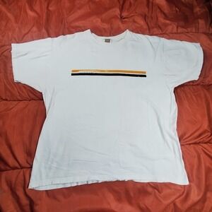 Vintage Alkaline Trio Stars And Stripes‎ Tour Shirt Size XL Punk Flaws